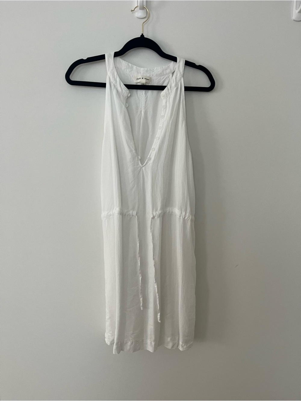Cloth and Stone White Tunic Dress